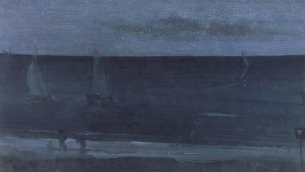 James Mcneill Whistler Noc-turne:Blue and Silver-Bognor (mk43) oil painting image